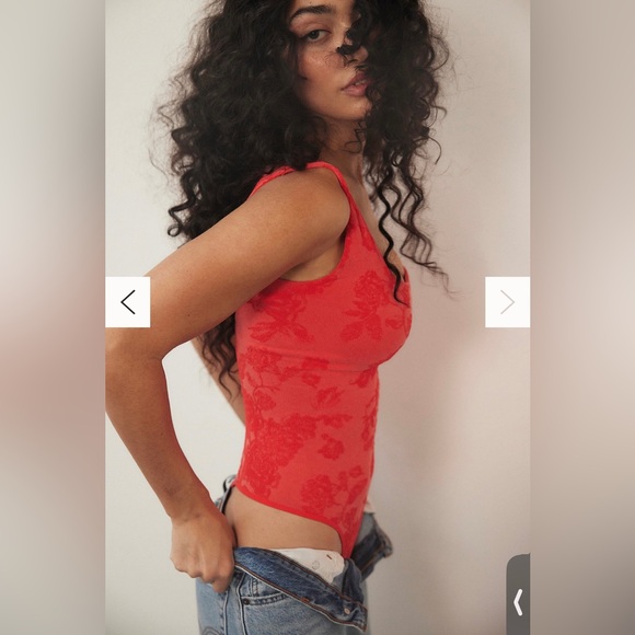 Free People Send Love Seamless Bodysuit Small - Picture 3 of 7